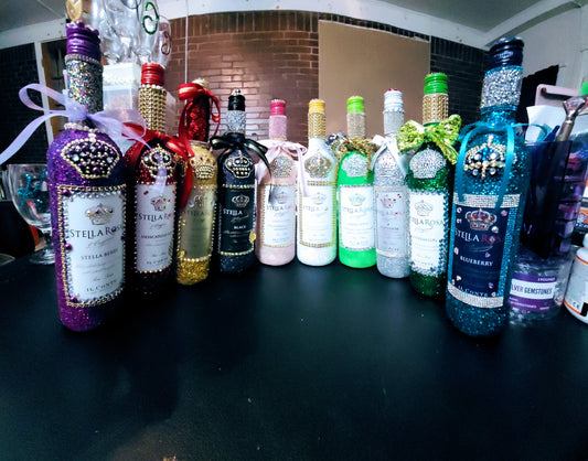 Decorative,Glamorous Wine Bottles